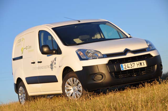 Vehículos comerciales eléctricos como este Berlingo tienen un importante papel que jugar.